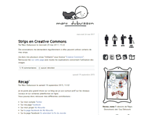 Tablet Screenshot of marcdubuisson.com